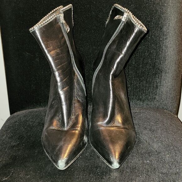 Calfskin bootie  - Picture 1 of 3